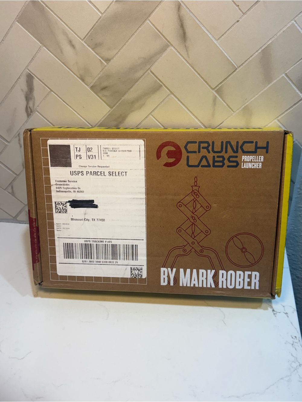 Crunch Labs Box Mark Rober's Propeller Launcher Sealed Engineering Stem Toy New